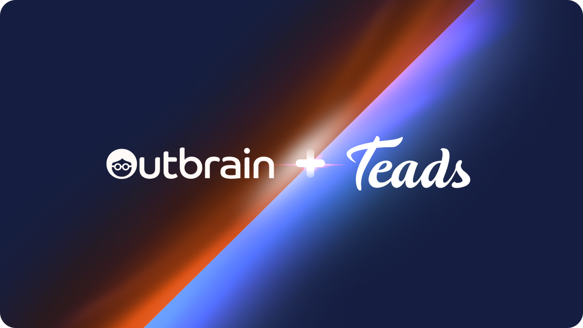 Outbrain and Teads platform branding